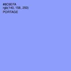 #8C9EFA - Portage Color Image