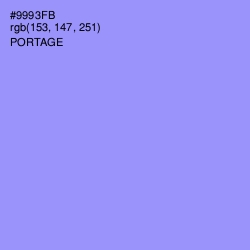 #9993FB - Portage Color Image
