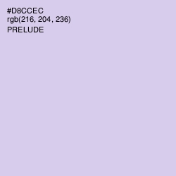 #D8CCEC - Prelude Color Image