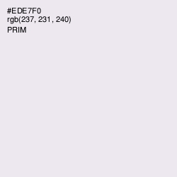 #EDE7F0 - Prim Color Image