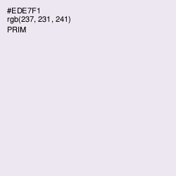 #EDE7F1 - Prim Color Image