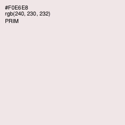 #F0E6E8 - Prim Color Image