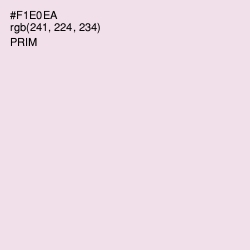#F1E0EA - Prim Color Image