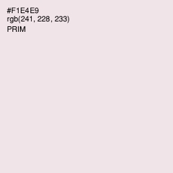 #F1E4E9 - Prim Color Image