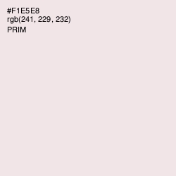 #F1E5E8 - Prim Color Image