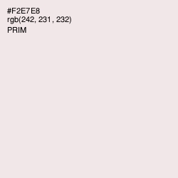 #F2E7E8 - Prim Color Image