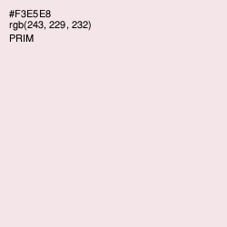 #F3E5E8 - Prim Color Image