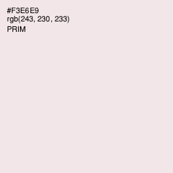 #F3E6E9 - Prim Color Image