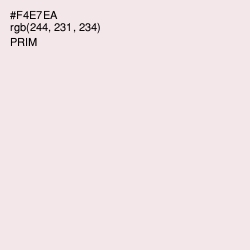 #F4E7EA - Prim Color Image