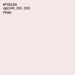#F5E6E8 - Prim Color Image