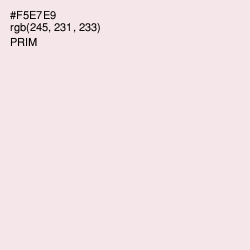 #F5E7E9 - Prim Color Image