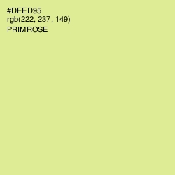 #DEED95 - Primrose Color Image