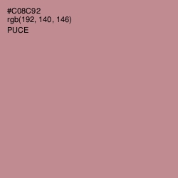 #C08C92 - Puce Color Image