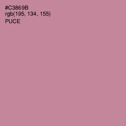 #C3869B - Puce Color Image