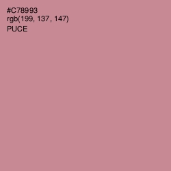 #C78993 - Puce Color Image