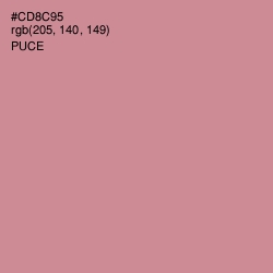 #CD8C95 - Puce Color Image