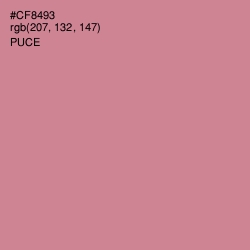 #CF8493 - Puce Color Image