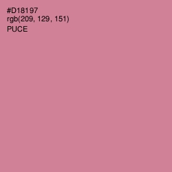 #D18197 - Puce Color Image