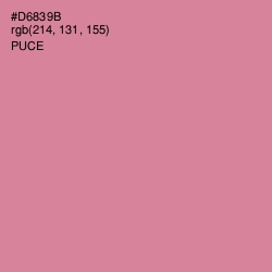 #D6839B - Puce Color Image