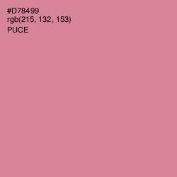 #D78499 - Puce Color Image