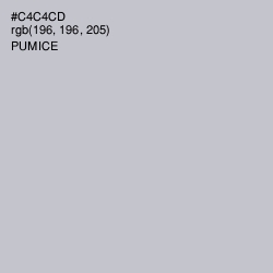 #C4C4CD - Pumice Color Image