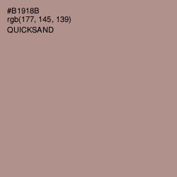 #B1918B - Quicksand Color Image