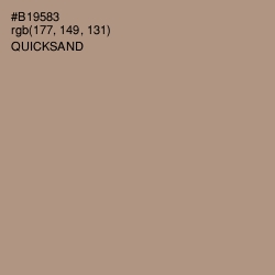 #B19583 - Quicksand Color Image