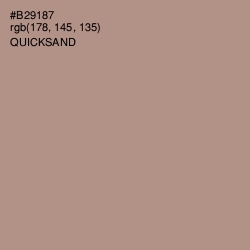 #B29187 - Quicksand Color Image