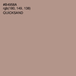 #B4958A - Quicksand Color Image