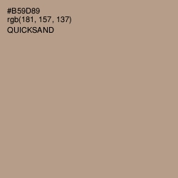 #B59D89 - Quicksand Color Image