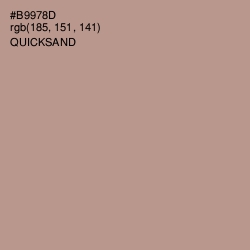 #B9978D - Quicksand Color Image
