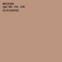 #BC9580 - Quicksand Color Image