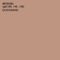 #BD9580 - Quicksand Color Image