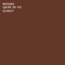 #63382A - Quincy Color Image