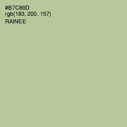 #B7C89D - Rainee Color Image