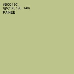 #BCC48C - Rainee Color Image
