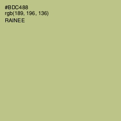 #BDC488 - Rainee Color Image