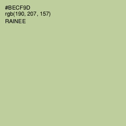 #BECF9D - Rainee Color Image