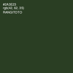#2A3E23 - Rangitoto Color Image