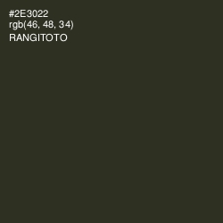 #2E3022 - Rangitoto Color Image