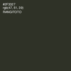 #2F3327 - Rangitoto Color Image