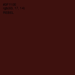 #3F110E - Rebel Color Image