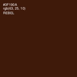 #3F190A - Rebel Color Image
