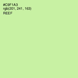 #C9F1A3 - Reef Color Image