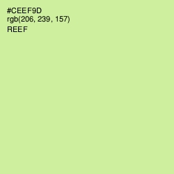 #CEEF9D - Reef Color Image