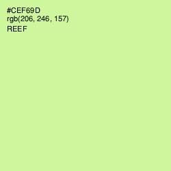 #CEF69D - Reef Color Image