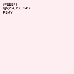 #FEEEF1 - Remy Color Image