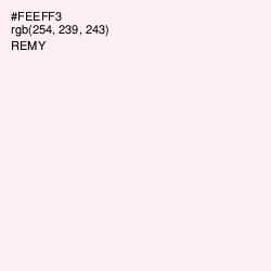 #FEEFF3 - Remy Color Image