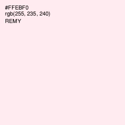 #FFEBF0 - Remy Color Image