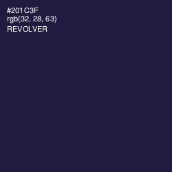 #201C3F - Revolver Color Image